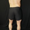 calza corta deportiva compresion color negro