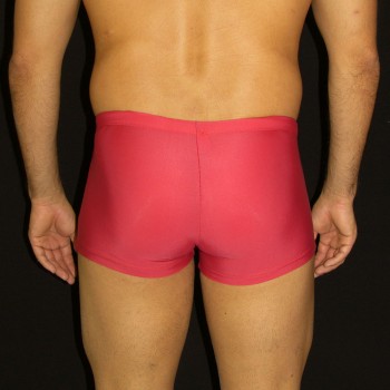 Boxer de Baño Rojo franjas