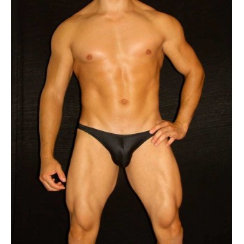 slip Bikini hombre color Negro
