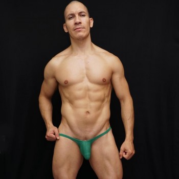 Sutien paquete Bulge hombre malla microperforada