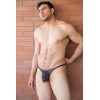 sutien para hombre nylon transparente negro