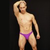 slip hombre microfibra color morado